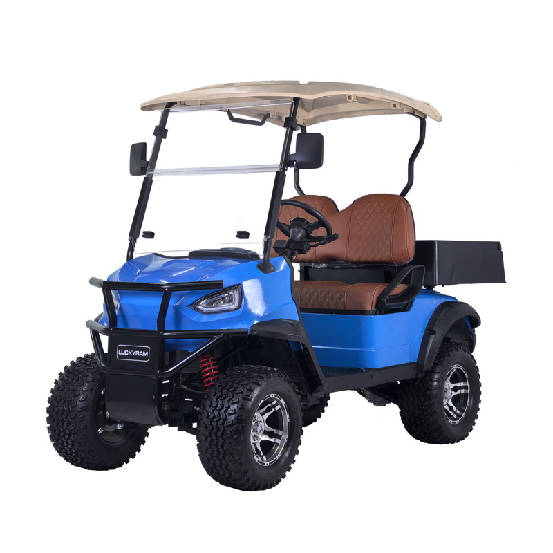 2 Seater Cargo Listrik Listrik Mburu karo Baterei Litium H1