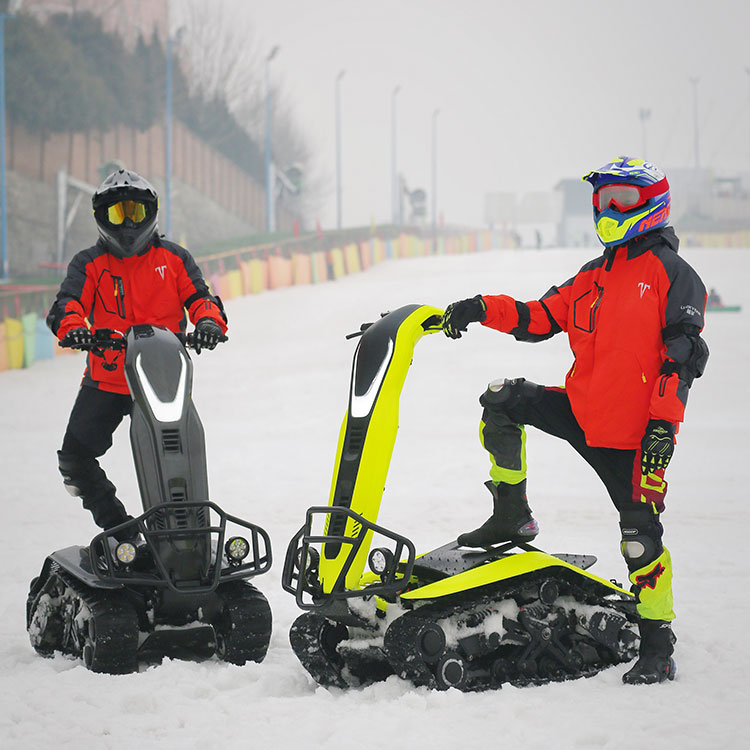 72 Volt Powerful Multifunctional Dual Track off-Road Snowmobile ATV Hiburan Kendaraan