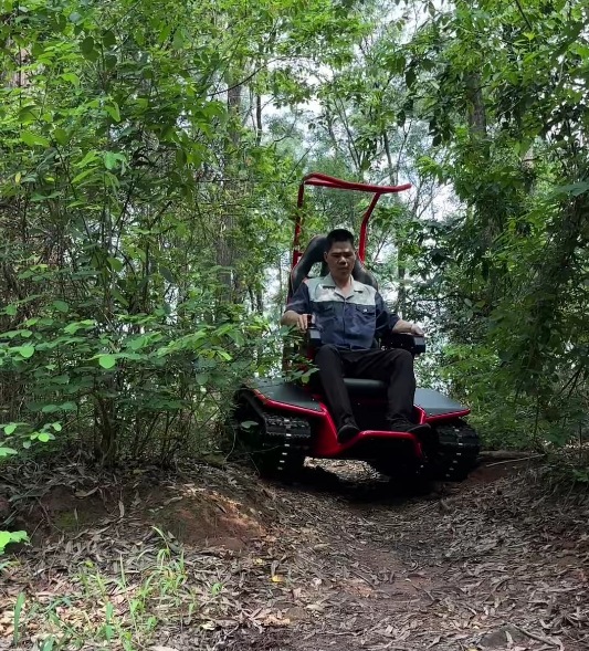 Kursi Roda Baterei Lithium 72V kanggo Wong Cacat Cocog kanggo Kabeh Terrain