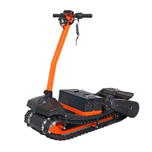 Jinis petualangan listrik, rel-mobile, skuter listrik Snowfox