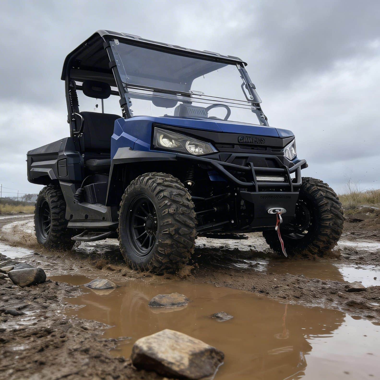 Listrik UTV 73.6V 20KW Puncak Power 4WD 400A Controller Off Road